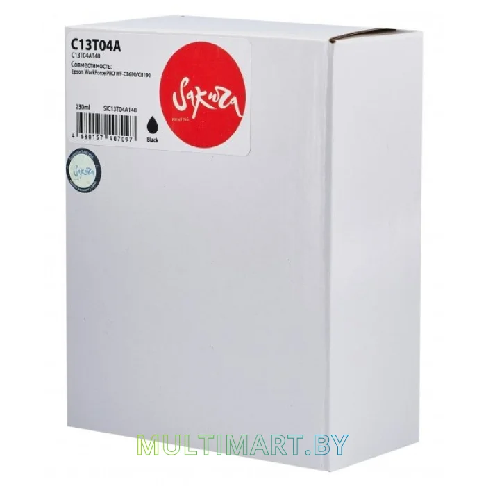 Картридж Sakura Printing SIC13T04A140